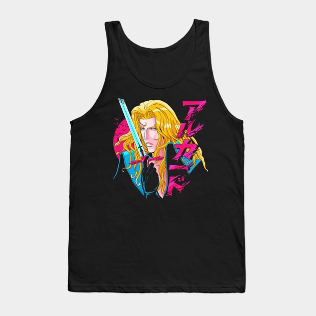 Castlevania: Alucard the Vampire Tank Top by zerobriant